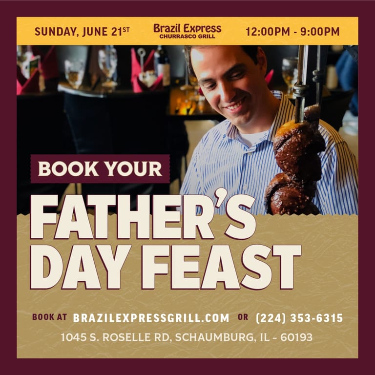 Let Dad be the one getting served!